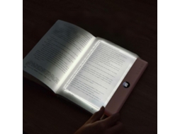 Luminária De Leitura Led Com Clipe, Luz Noturna Plana Recarregável Com 3 Cores E Temporizador Para Dormir, Presente Para
