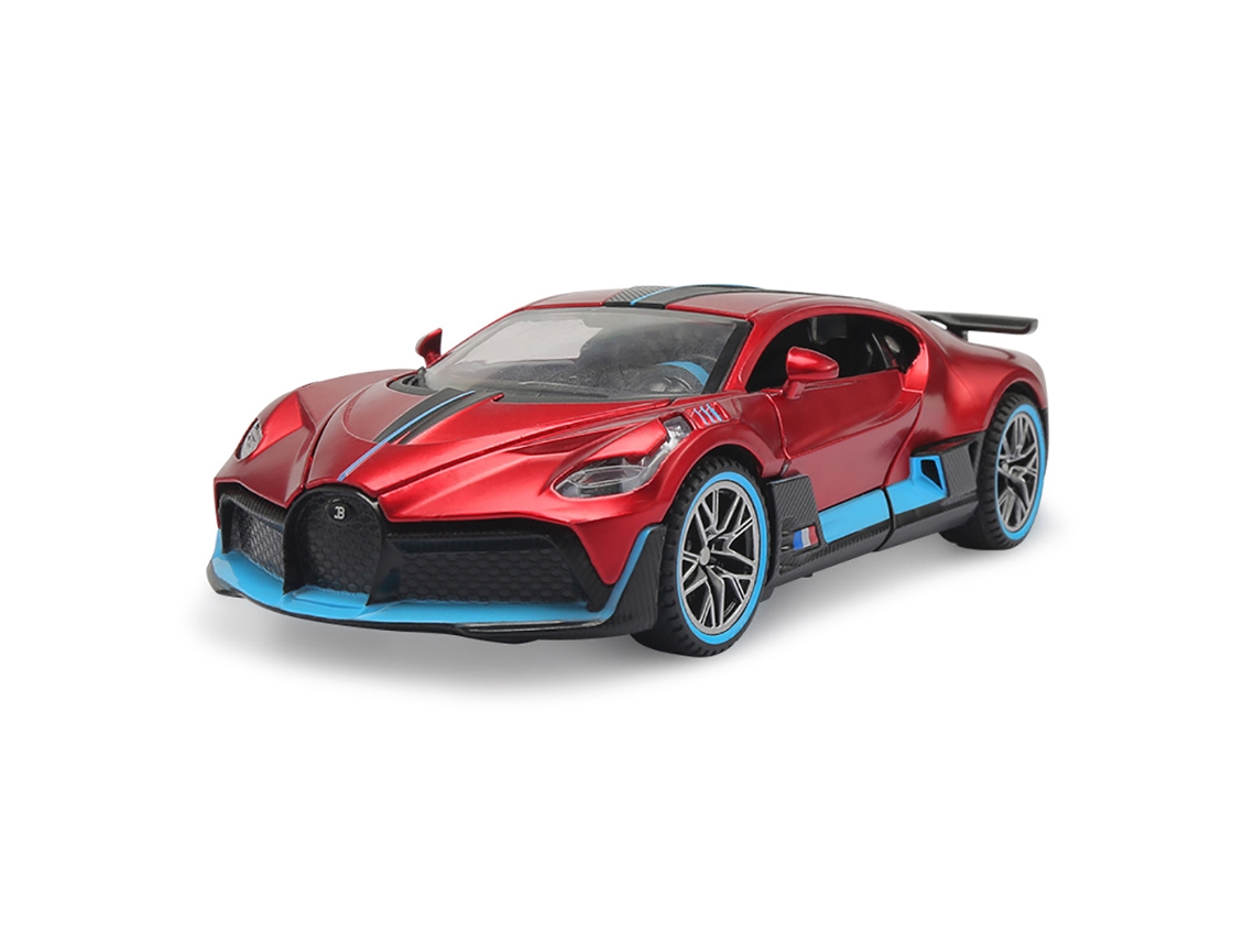 (estilo 1) Carro Modelo Bugatti Divo 1:24, Brinquedo De Metal