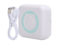 Impressora De Bolso Mini Impressora Térmica Sem Fio Bluetooth Portátil Impressora*