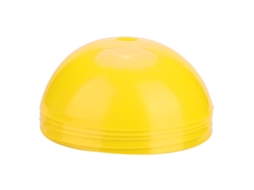 5pcs Cones De Treinamento De Futebol Barreiras Plásticas Marcadores Acessórios (amarelo)