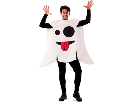 Fato Unisexo  Emoji Fantasma (Tam: M/L)