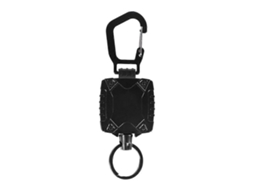 Porta-crachá Retrátil Para Chaveiro, Resistente, Com Suporte Para Chaves.