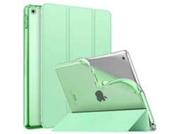 Capa Para Ipad De 9ª/8ª/7ª Geração (2021/2020/2019), Em Tpu Macio E Transparente Com Acabamento Fosco Na Parte Traseira. Protetor -aquaforge