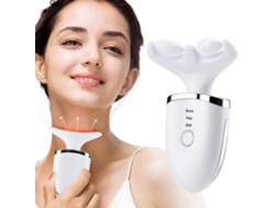 Massageador Facial Elétrico 2025 Anti rugas para Pescoço e Rosto, Aparelho de Beleza Cuidados com a Pele, Massa Geador Ems GOKOCO