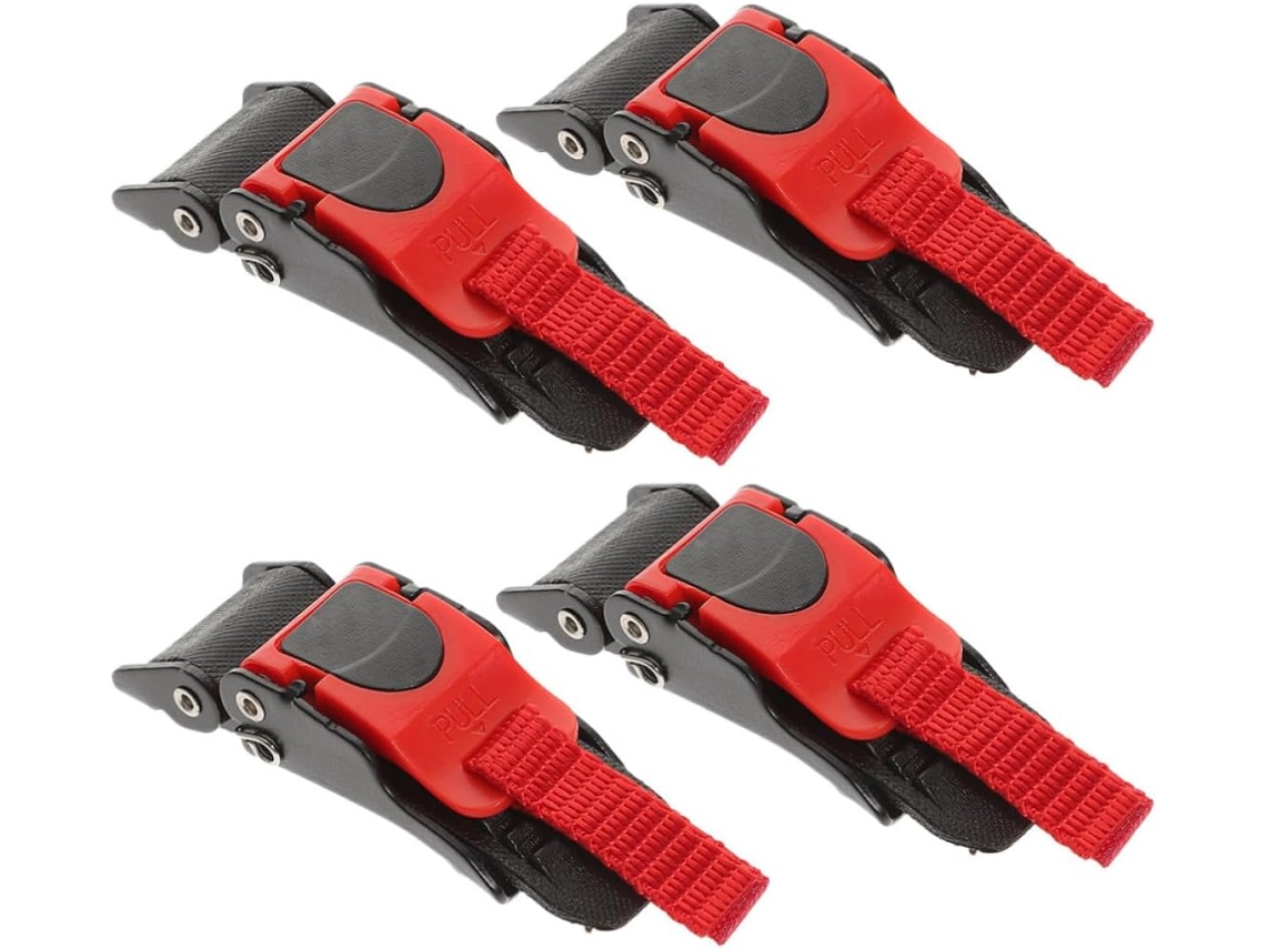 Conjunto De 4 Fivelas De Liberação Rápida - Modelo Resistente