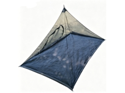 Tenda Triangular Com Rede Mosquiteira Para Pesca Ao Ar Livre — Rede Mosquiteira Portátil Para Viagens, Camping E Trilhas, Com Porta Com Zíper.