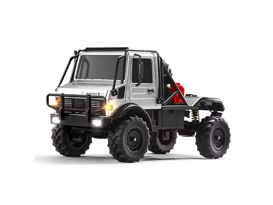 Verdemnr/c Mn333 1/18 2.4g Unimog U4000 4wd Rc Carro Modelo de Veículo de Escalada Off road em Liga Metálica em Escala Real MDUG