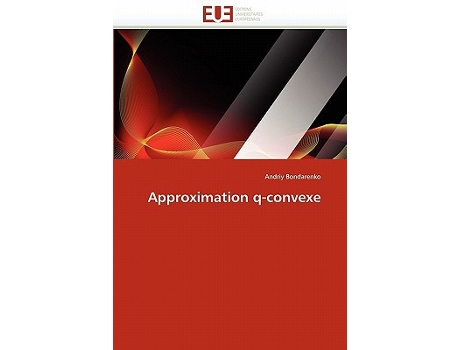Livro Approximation qconvexe OmnUnivEurop French Edition de Andriy Bondarenko (Francês)
