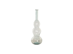 Vaso de Vidro Reciclado, Transparente, 33x33x100cm ALEXANDRA HOUSE LIVING