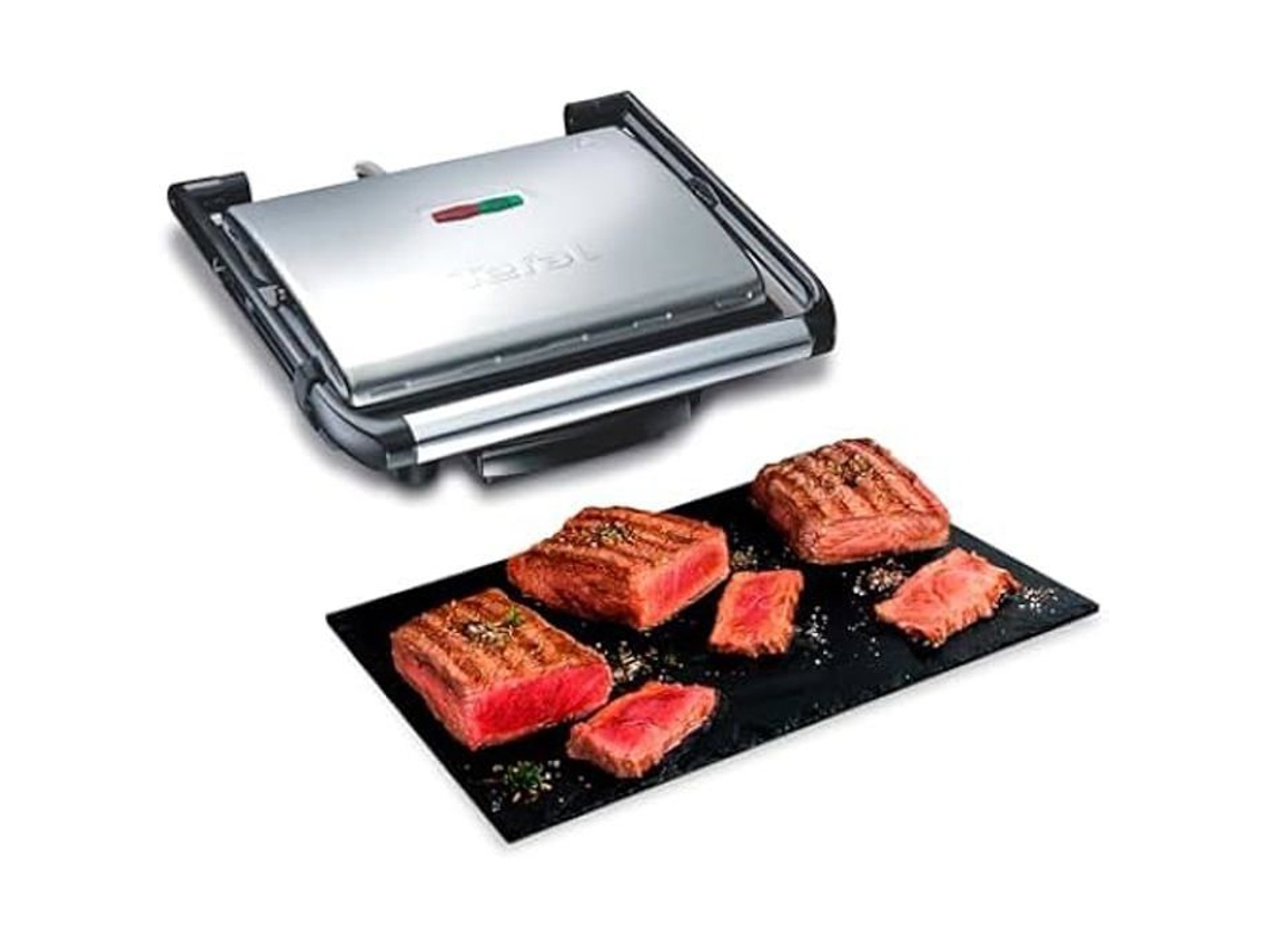Grill Para Panini Tefal Inicio Gc241d12 2000 W Placas Antiaderentes Armazenamento Vertical