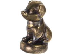 Dobradiça De Porta Vintage Em Cobre Bronzeado Com Design Clássico E