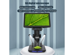 Laxiscreed Microscópio Digital Usb Com Zoom De 500x A 1000x E Luz Ajustável Para Observação Detalhada