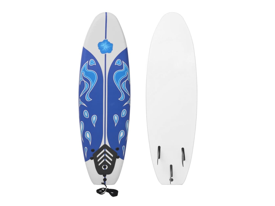 Vidaxl Prancha De Surf Azul 170 Cm
