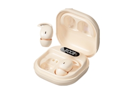 Fones de Ouvido Sem Fio para Dormir Bluetooth 5.3 Adequados para Travessas Laterais JIAPEI (bege)