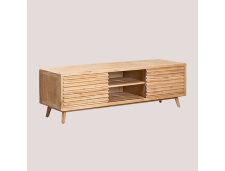 Móvel de TV SKLUM Deleyna (Castanho - Madera de Mindi - 50.5 cm x 160 cm x 45 cm)