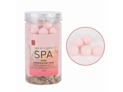 Bola Efervescente Para Manicure E Cuidados Com As Unhas (esfoliante E Suavizante, Rosa) Eoocoo