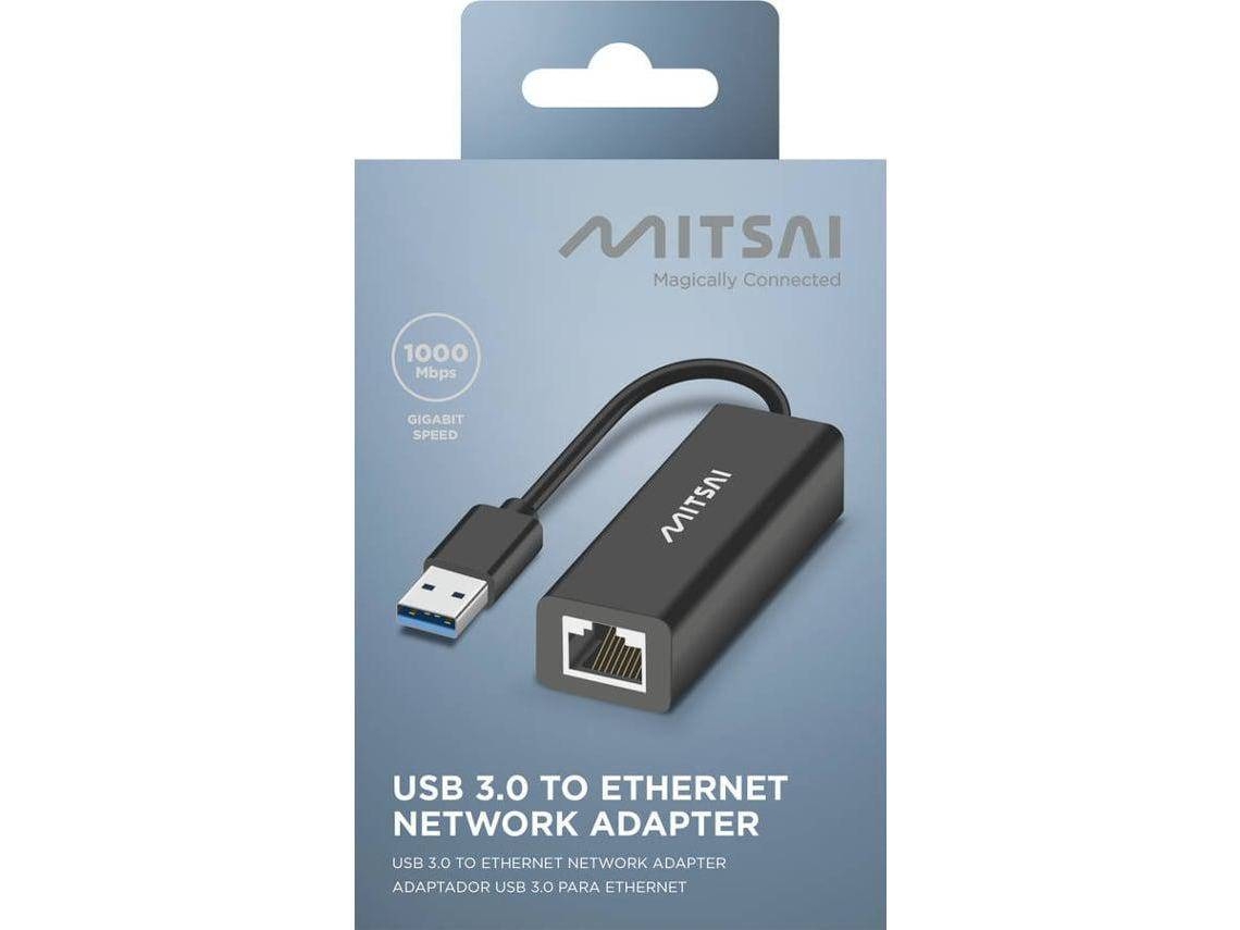Cabo MITSAI USB 3.0 com Ethernet (Outlet Grade A)