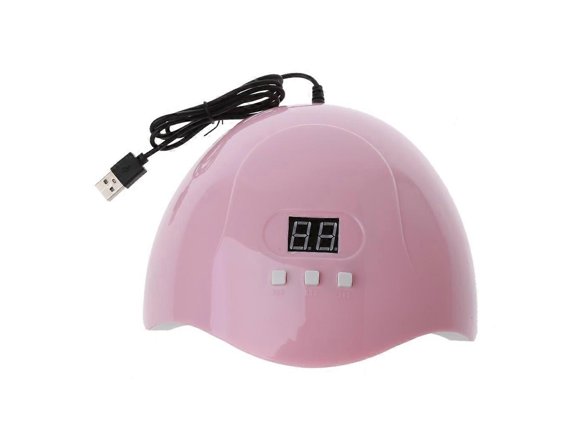 Lâmpada de unhas UV LED de 52 W com secador para esmalte em gel e secagem mais rápida (52 W)