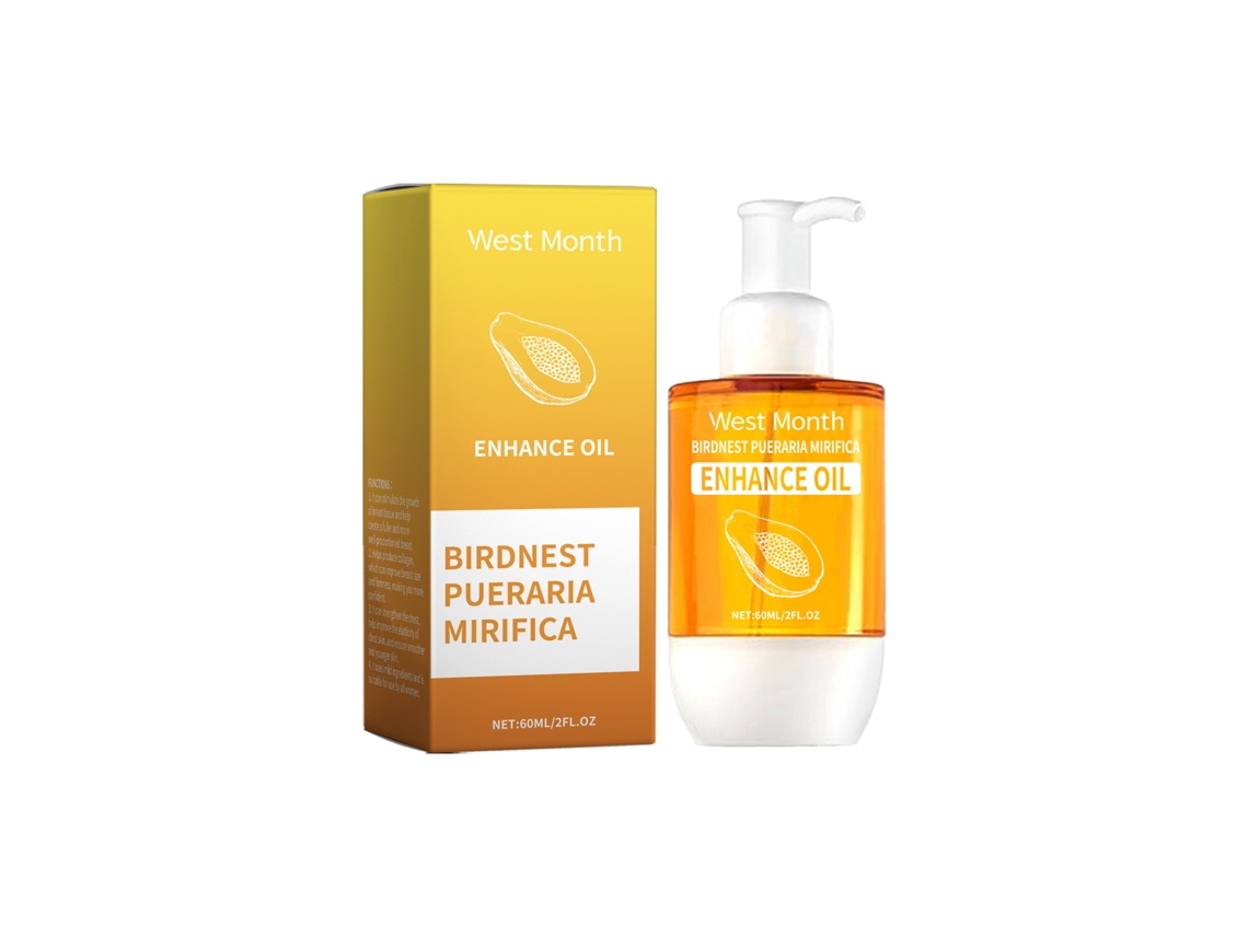 Óleo De Massagem Natural Aumento Seios