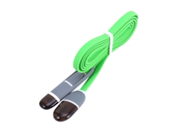 Cabo de Dados EOOCOO (Android, Apple, verde, 2 em 1)