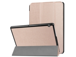 Capa‑flip Horizontal Textura Custer Halinuia Com Suporte Triplo Para Huawei Mediapad T3 10