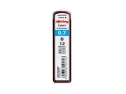 Minas Rotring Grafite 0,7 Mm B Estojo de 12 Minas