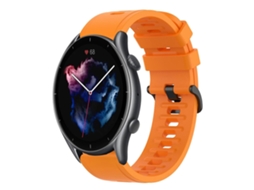 Pulseira De Silicone Macio De Cor Sólida De 20 Mm Para Amazfit Gts 3