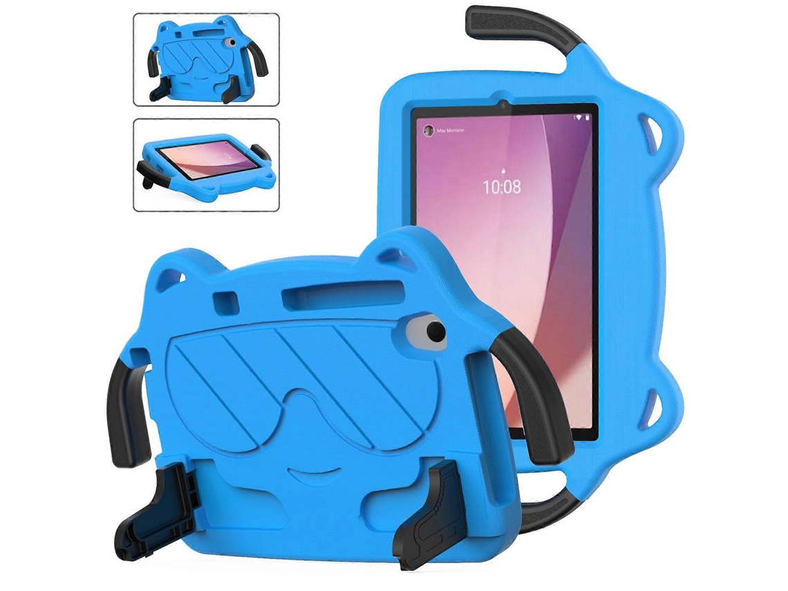 Capa Rígida De Policarbonato Resistente A Impactos Ice Baby Eva Para Tablet Lenovo Tab M8 Tb-300fu/tb-300xu De 4ª Geração.