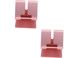 Suporte de Mesa Plano Portátil de Alumínio de 2 Peças para Celular Compatível SFUSHOS