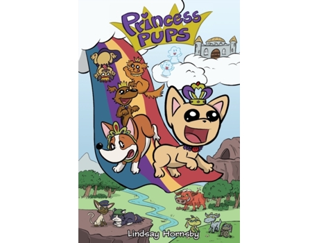Livro Princess Pups Lindsay Hornsby (Inglês)