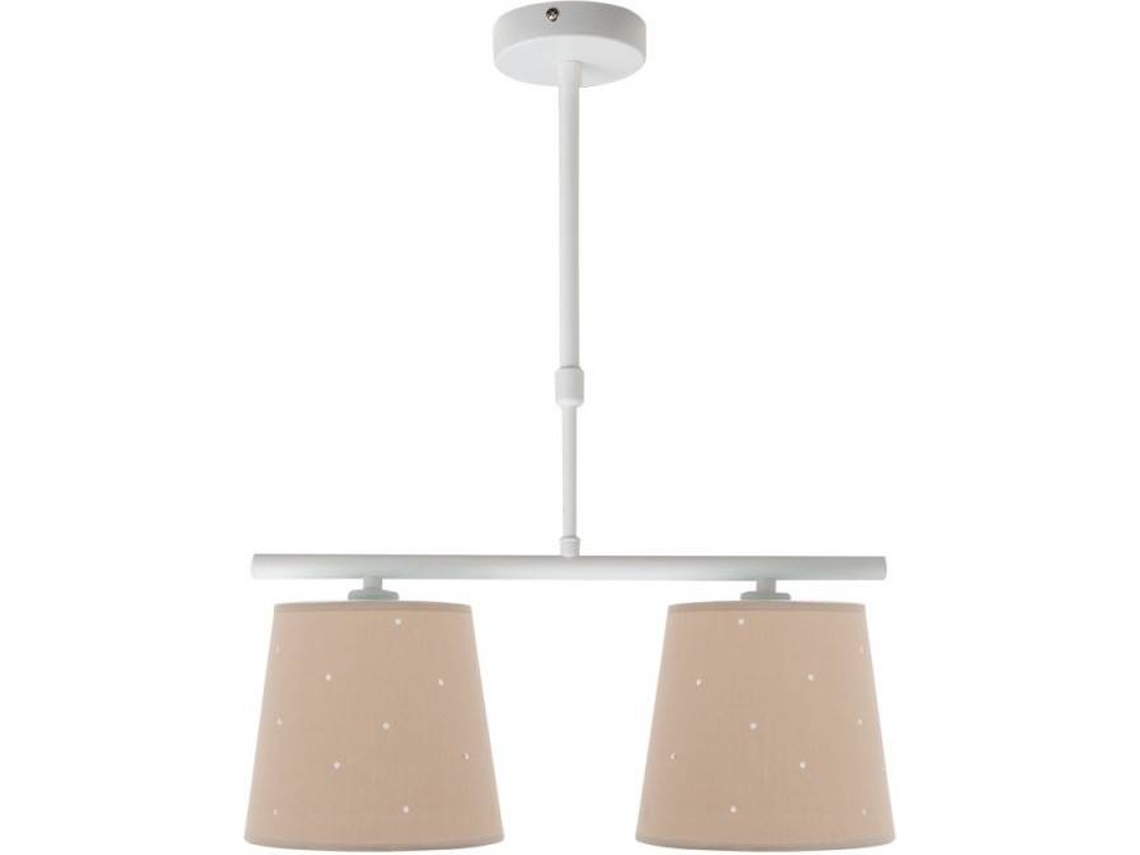 Candeeiro de Teto FABRILAMP Consciencia (Cinzento - E14 - 40 W - Metal)