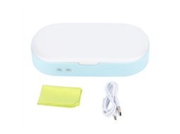 Esterilizador De Telefone Laxiscreed Com Desinfecção Uv, Remoção De Bactérias, Azul, Usb