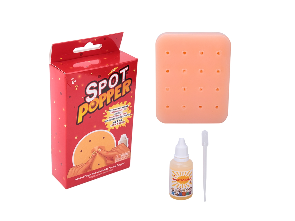 Brinquedos de grãos retangulares fofos da ATS para aliviar o estresse, brinquedos de TPE para meninas pararem de cutucar o rosto.