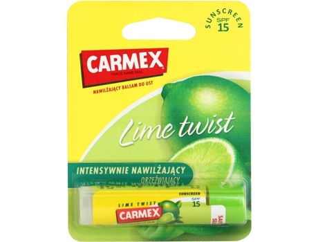 Bálsamo Labial CARMEX Lime Twist Moisturising SPF 15 (4,25 g)