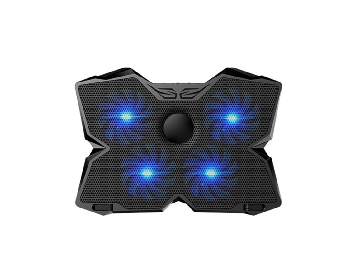 Base Resfriamento Notebook Quatro Ventiladores EOOCOO