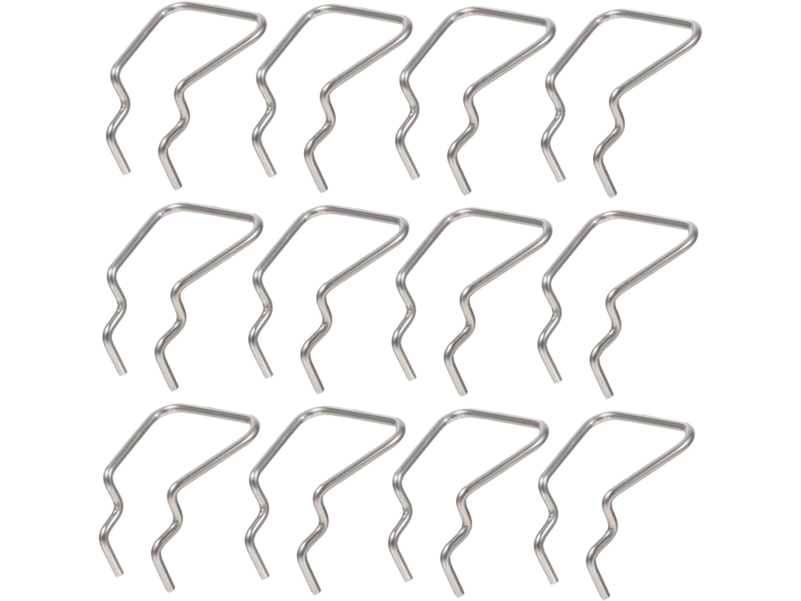 Conjunto de 12 Ganchos Exclusivos para Montagem em Painéis Perfurados, Prateleiras, Expositores e Armazenamento de Ferramentas. SFUSHOS