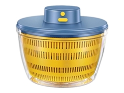 Centrífuga De Salada Elétrica Recarregável, Escorredor De Secagem Automático Com Grande Capacidade Para Salada, Azul