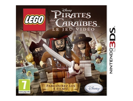 Jogo Lego Piratas Do Caribe 3Ds