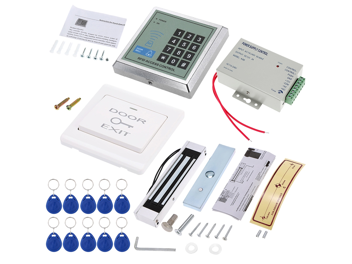 Sistema De Controle De Acesso Com Senha E Cartão 125khz