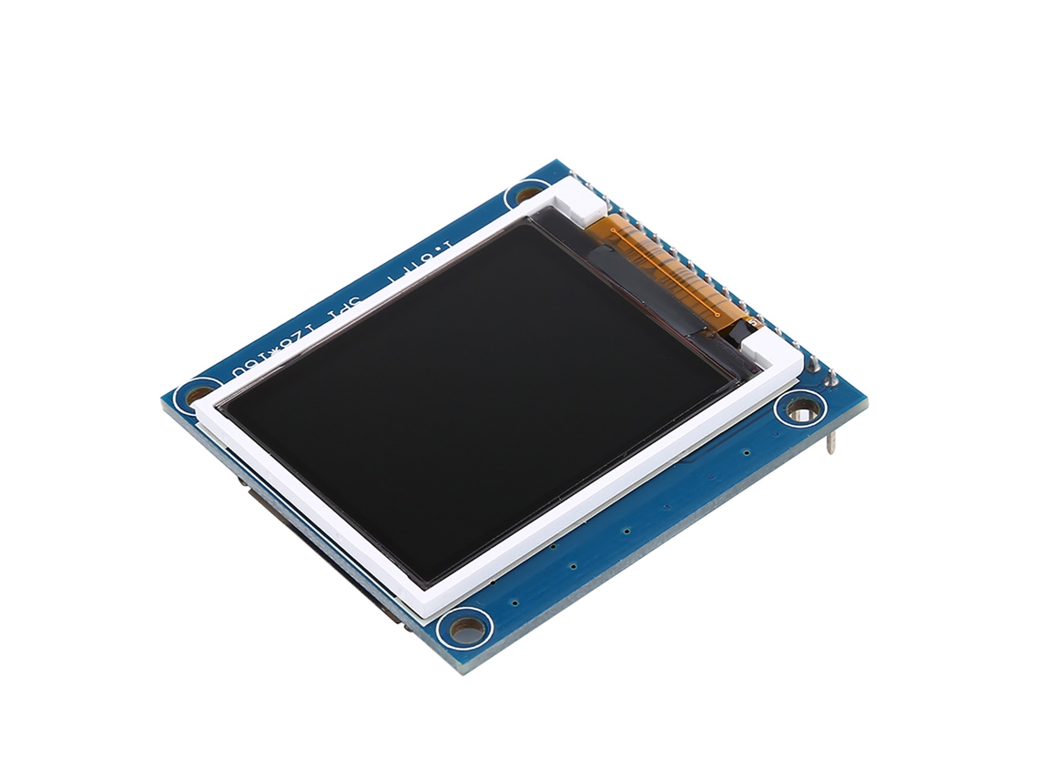 Módulo de Display Lcd Colorido Tft de 1.8 Polegadas com Soquete Sd Pcb Compatível com Interface 1602