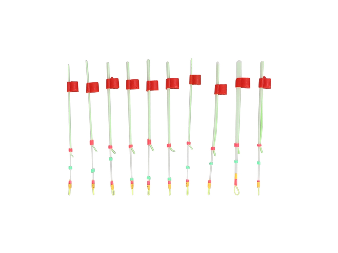 Top Pole Mini Vara Pesca Gelo Inverno 10pcs