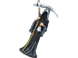 Decoração Para Festa De Halloween - Escultura Do Deus Da Morte - Estátua Detalhada Em Resina Para Jardim