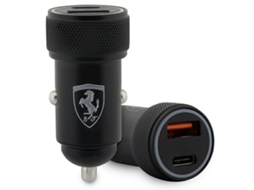 Carregador De Carro Ferrari Usb-c Para Iphone 12 13 14 15 Carregamento Rápido