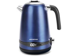 Jarro Elétrico Com Regulador Aigostar Lori, 40°c A 100°c, Chaleira Elétrica Em Aço Inoxidável 1,7 L, 2200w, Manter Quente 2h, Livre De Bpa