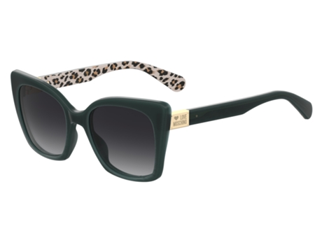 Óculos de Sol de Mulher MOSCHINO LOVE Verde (53/19/140 cm)