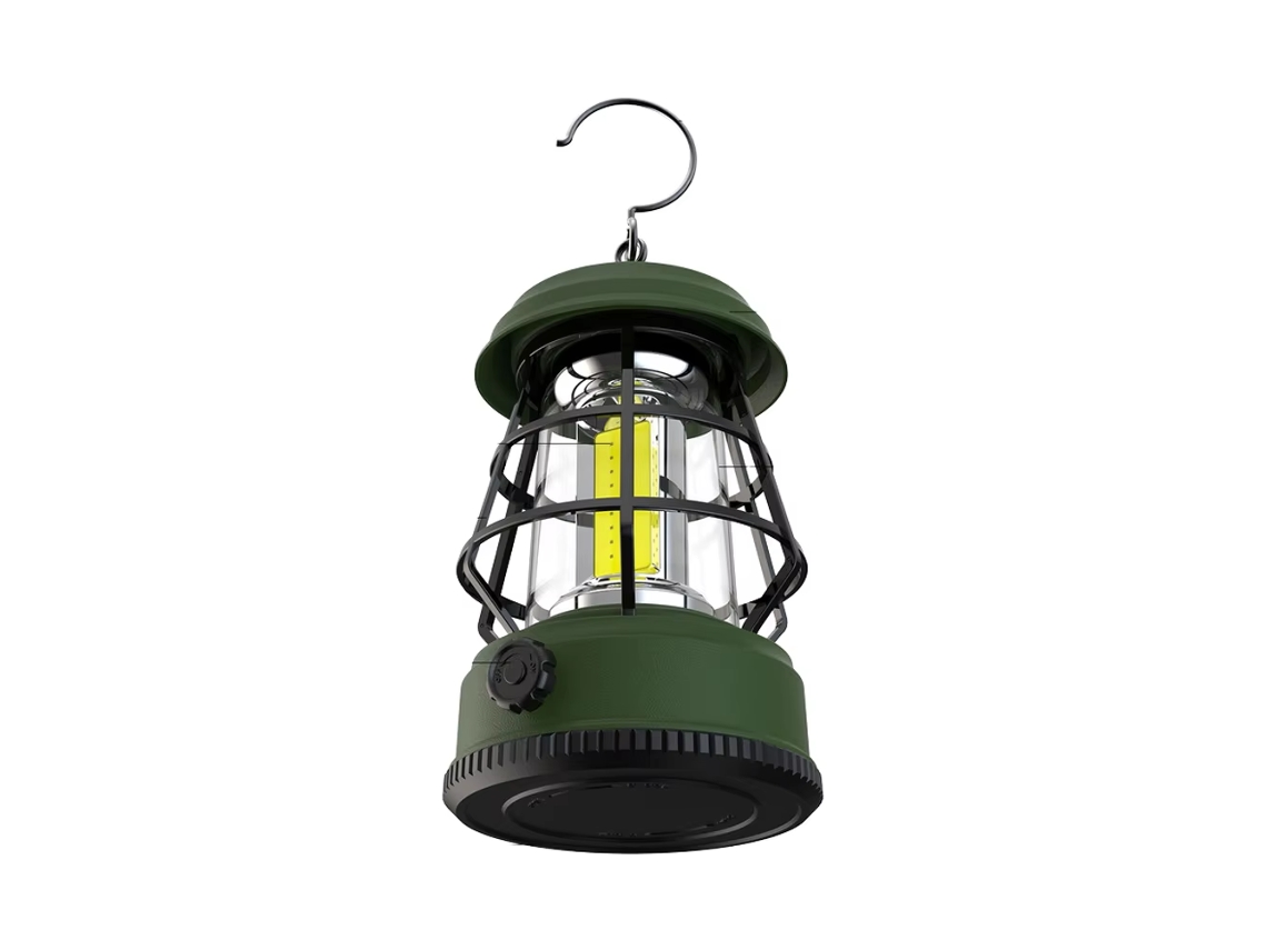 Luz De Acampamento Portátil Ao Ar Livre Luz De Tenda Suspensa Luz Atmosférica Retro