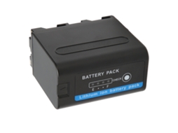 Bateria de Íon de Lítio NP F960 F970 7.2V 7200mAh para Câmeras