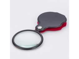 Mini Lupa de Bolso 8x com Lentes Ópticas e Proteção Cortical BRILVIBERA