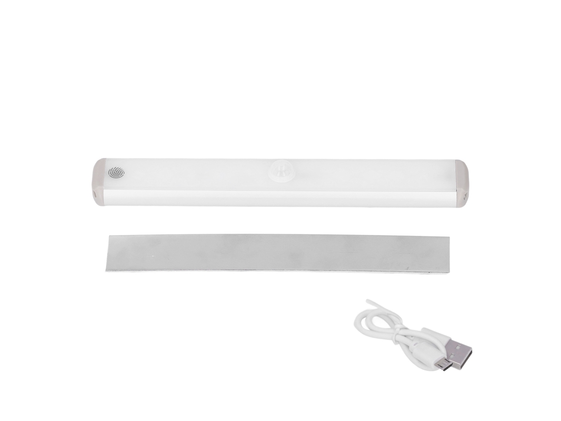 2026 luz Led para Armário Sem Fio com Indução Infrarroja e Controle Táctil, Carga Usb, Ímã Traseiro e Regulável Sem Escalas