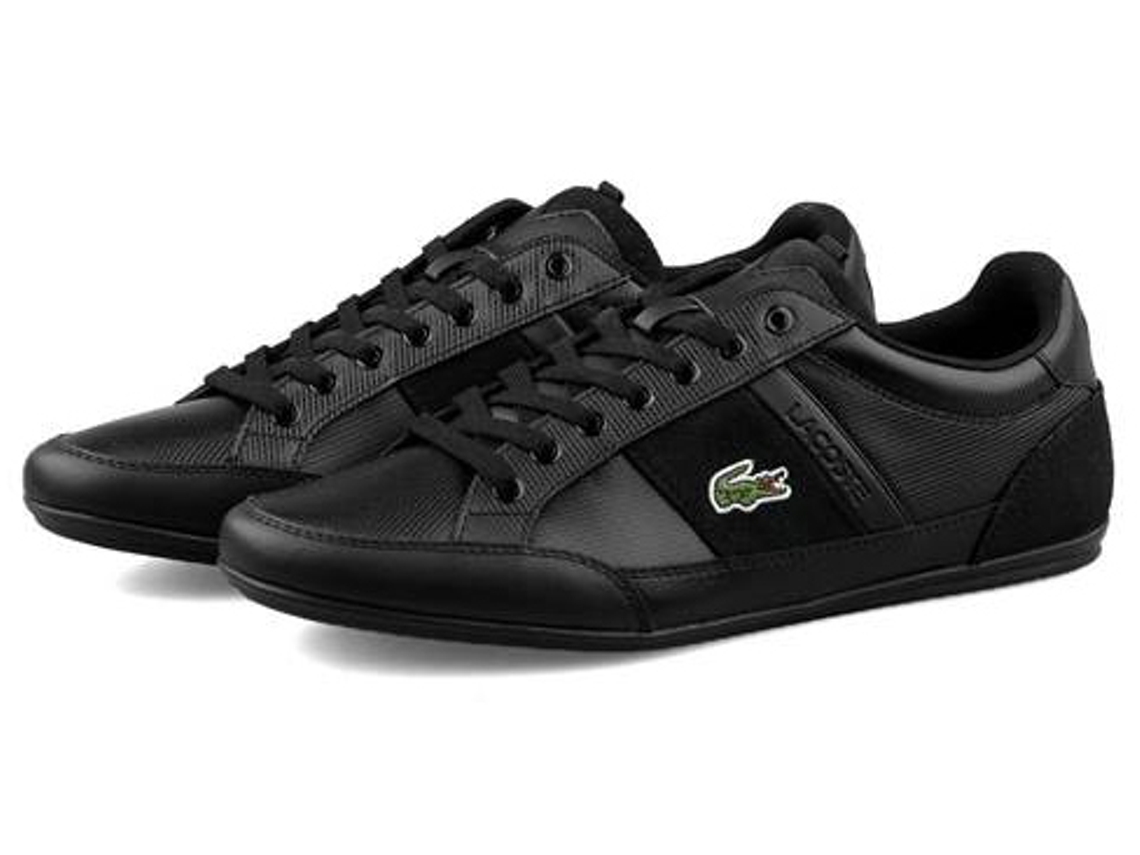T nis LACOSTE Chaymon Preto Material Sint tico Couro Natural